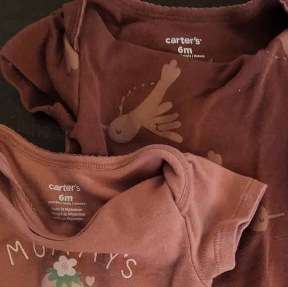 6 pc baby girl lot one piece - Picture 2 of 2